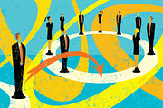 Business Concepts Bundle 03 Men, a Person Illustration by retrorocket (Thumbnail 5 of 16)