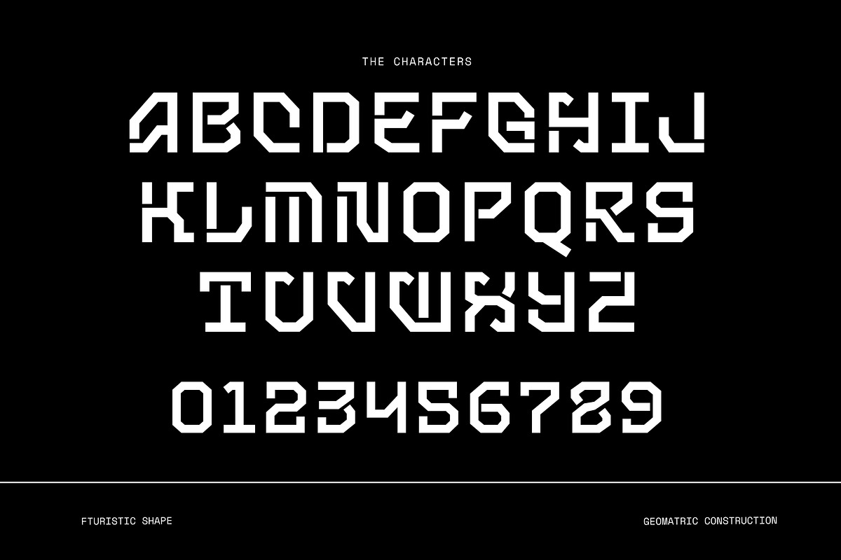 Seabox - Bold Futuristic Font, a Sans Serif Font by Variatype (Photo 3 of 6)