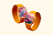 Photorealistic Apple Watch Mockup, a Wearable Device Mockup by Transly Graphics (Thumbnail 2 of 2)