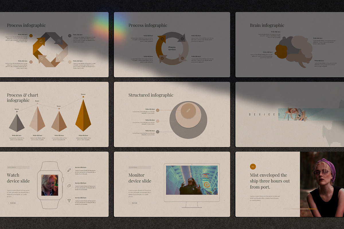 COLOR Google Slides Template, a Presentation Template by ShapeSlide (Photo 11 of 13)