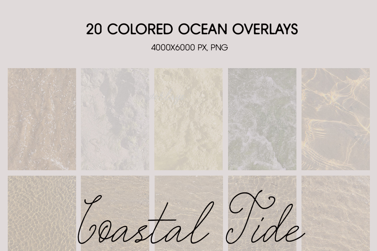 Ocean Coastal Texture Overlays, a Texture Graphic by Vero Arts (Photo 2 of 10)