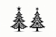Holiday Tree Bundle, an Illustration by hafijul (Thumbnail 12 of 18)