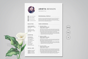 Resume Template / CV