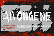 Aiyongene Playful Handwritten Font, a Handwritten Font by mesuka (Thumbnail 1 of 5)