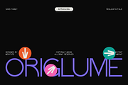 Origlume - Sans Family Font, a Sans Serif Font by Indotype Foundry (Thumbnail 1 of 10)