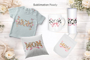 Watercolor Mom Sublimation, an Illustration by Artnoy (Thumbnail 5 of 8)