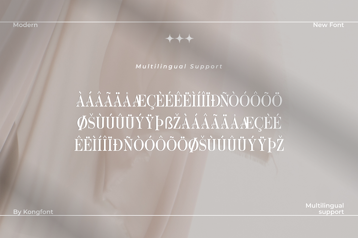 Galleria - A Modern Classy SerifFont, a Serif Font by overlaytemplates (Photo 5 of 6)