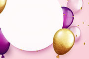 Rose Celebration Or Party Background, a Background Graphic by Black White Mouse Design (Thumbnail 3 of 3)