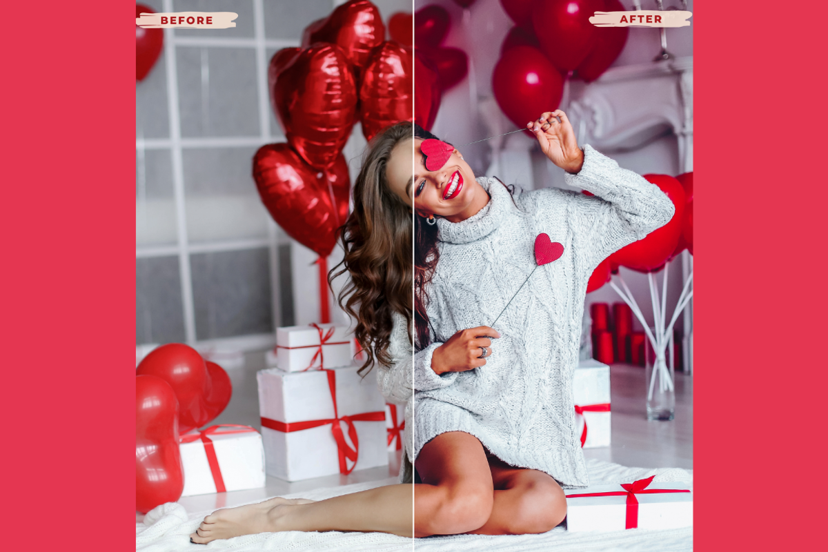 VALENTINE Mobile Lightroom Presets preview 3