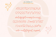 First Marigold, a Script Font by yumnatype (Thumbnail 9 of 15)