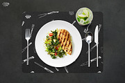 Cork Placemat Mockup, a Product Mockup by Denny's Mock-ups (Thumbnail 4 of 6)