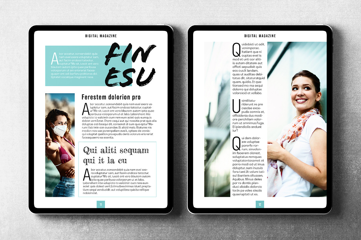 E-Magazine Layout