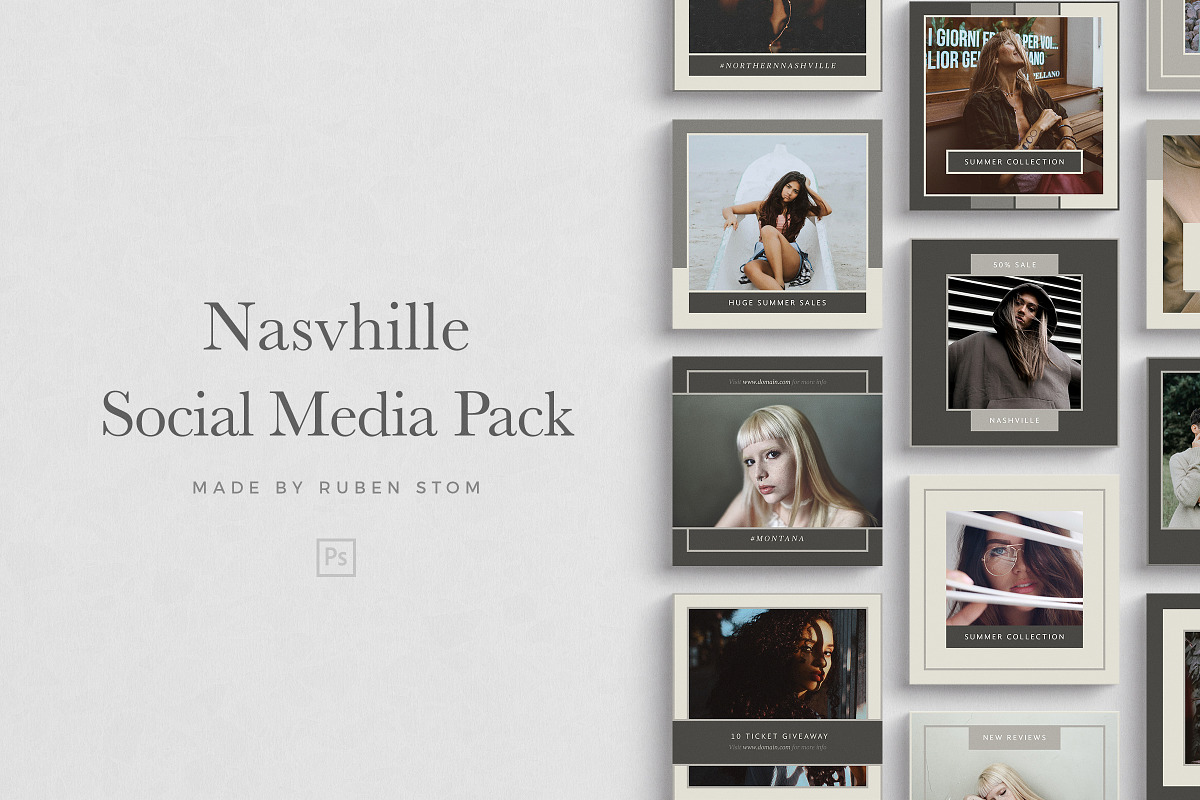 Social Media Bundle, a Social Media Template by Ruben Stom (Photo 40 of 54)