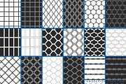 Wire Fence Brush Set for Procreate, a Brush Add-On by AngelfishCreative (Thumbnail 4 of 6)