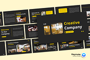 Creative Company - Keynote Template, a Presentation Template by Iqsiart Studio (Thumbnail 1 of 3)