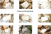 White Card Mockup Bundle, a Templates & Theme by VetalStock (Thumbnail 1 of 3)