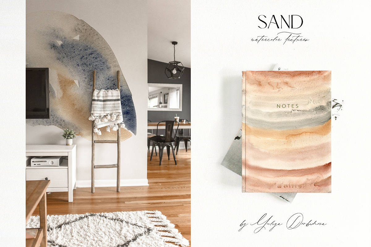 SAND Neutral abstract textures flora, a Texture Graphic by Yuliya Derbisheva (Photo 2 of 16)