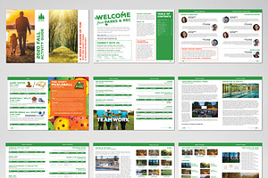 Parks & Recreation Schedule Brochure