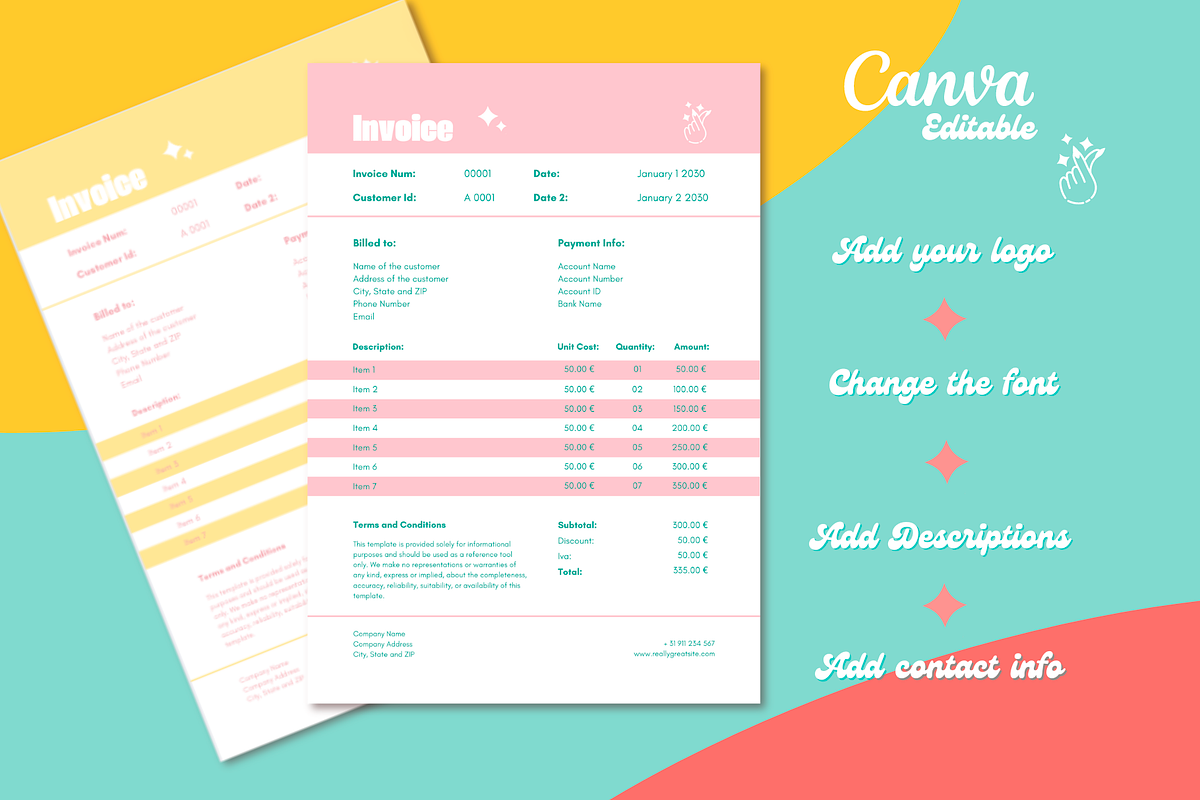 Nail Studio Marketing Templates, a Marketing Template by PaolaroiDesign (Photo 4 of 7)