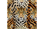 Face of a Jaguar, an Animal Illustration by Sharon Schwalbe (Thumbnail 2 of 2)