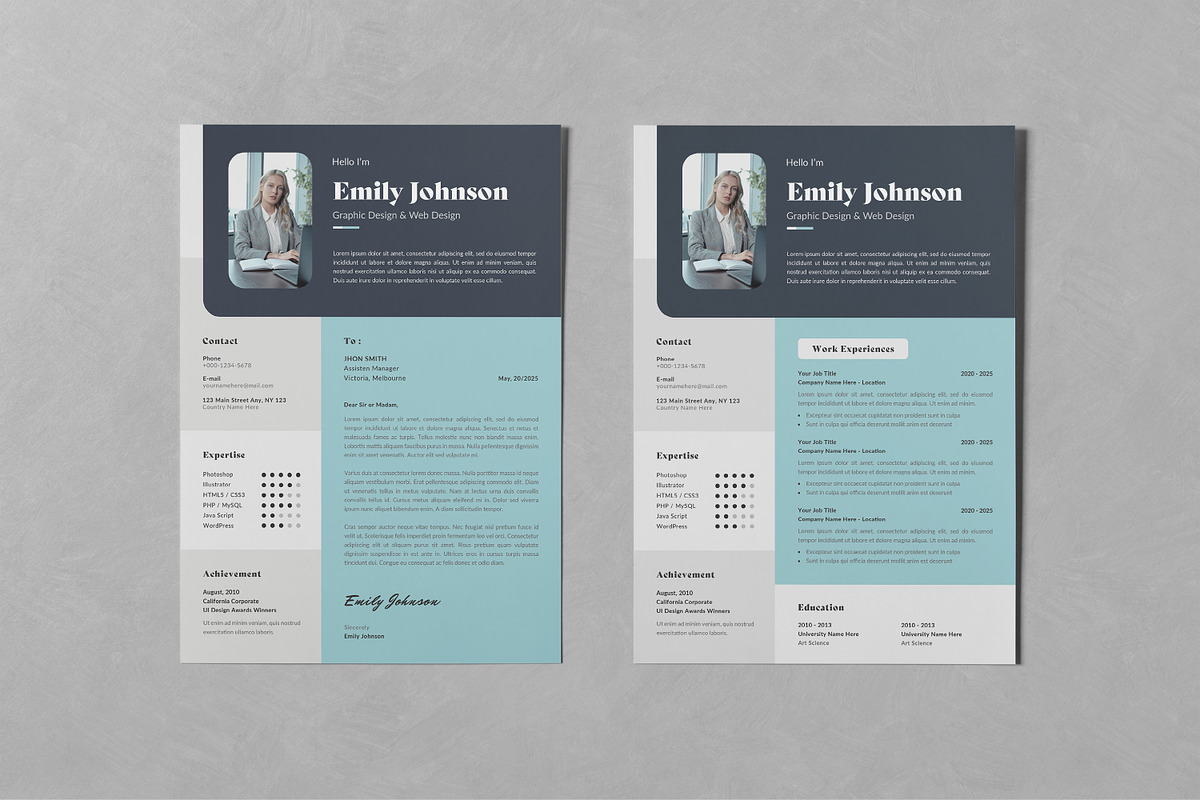 Resume/CV – Vol. 19.2, a Resume Template by kdadan. (Photo 2 of 4)