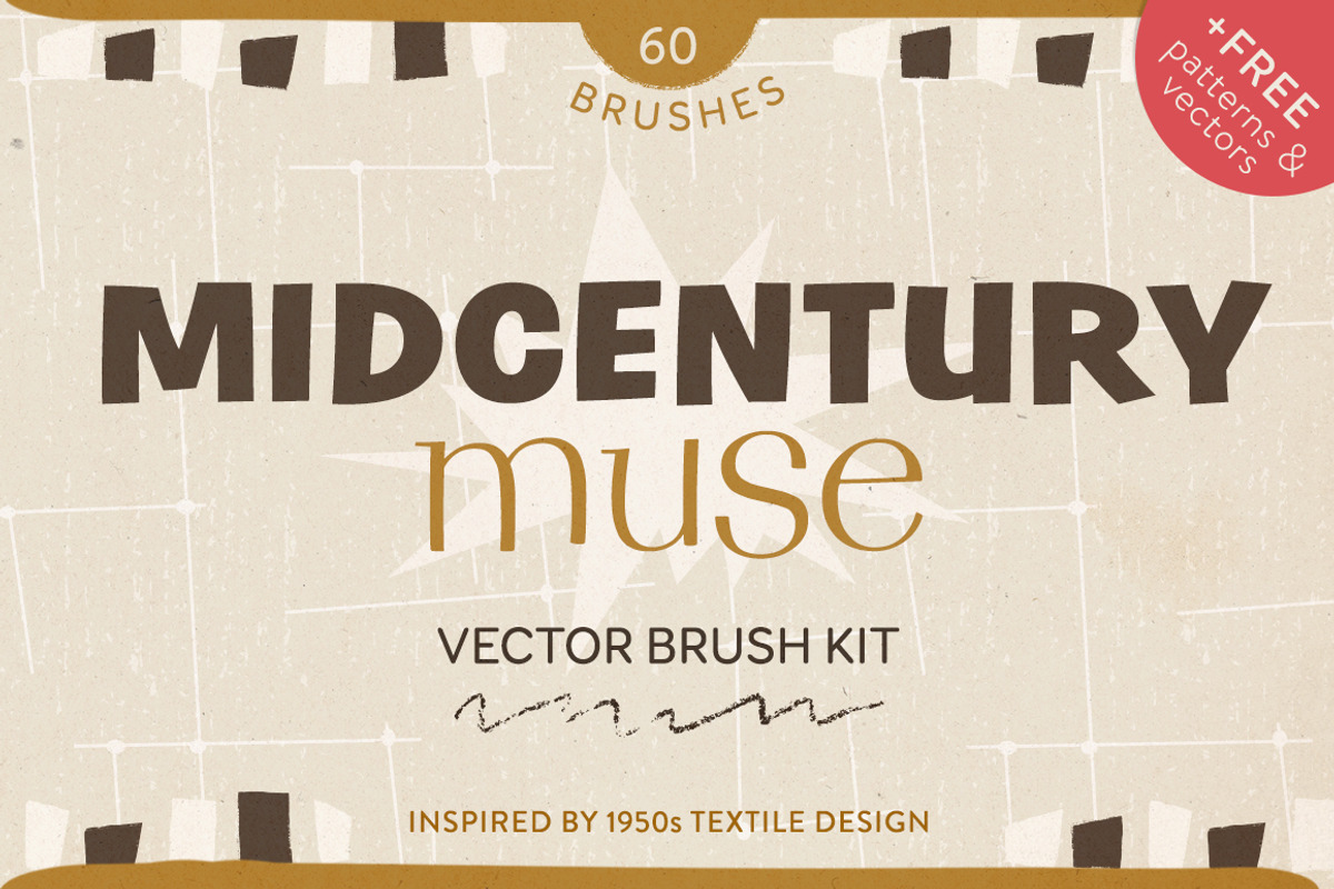 Midcentury Muse Brush Kit + BONUS, a Brush Add-On by Greta Ivy (Photo 1 of 5)