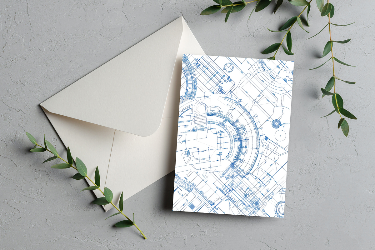 Technical Blueprint Patterns, a Pattern Graphic by Artful Assets Boutique (Photo 4 of 4)