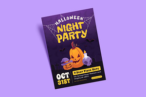 Halloween Day Flyer Template