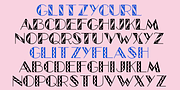 Glitzy, a Font by Ingrimayne Type (Thumbnail 5 of 6)
