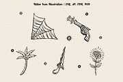 Tattoo icon illustration, an Illustration by Ben studio (Thumbnail 4 of 4)