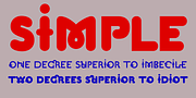Moron, a Font by Barnbrook Fonts (Thumbnail 4 of 5)
