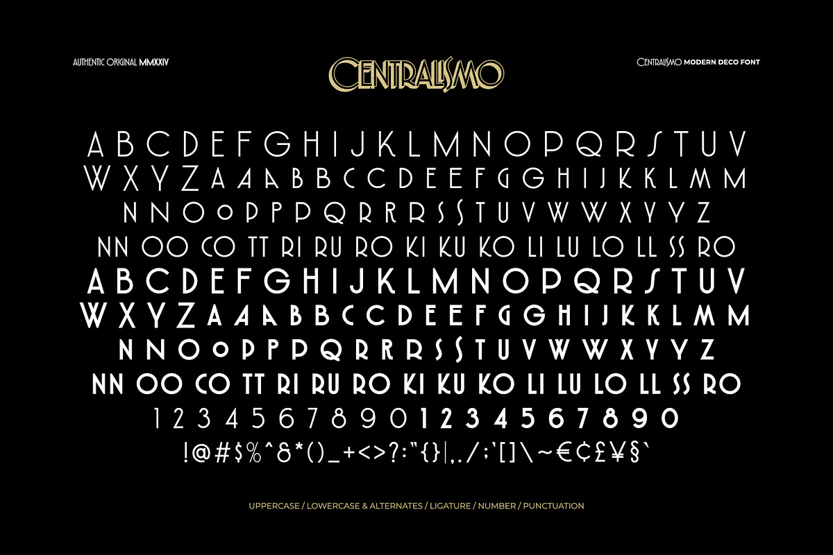 Centralismo - Avant Garde Font, a Sans Serif Font by ikiiko (Photo 6 of 7)