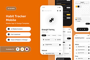 Biora - Habit Tracker Mobile App, an App Template by twinstd (Thumbnail 1 of 5)