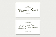 Nigheist - Monoline Script, a Font by Haps Space (Thumbnail 8 of 13)