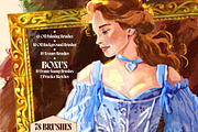 PROCREATE VINTAGE OIL PAINTING KIT, a Brush Add-On by AlexandraArt (Thumbnail 2 of 9)