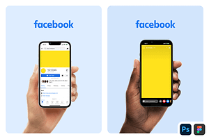 Facebook Branding Kit PSD Figma
