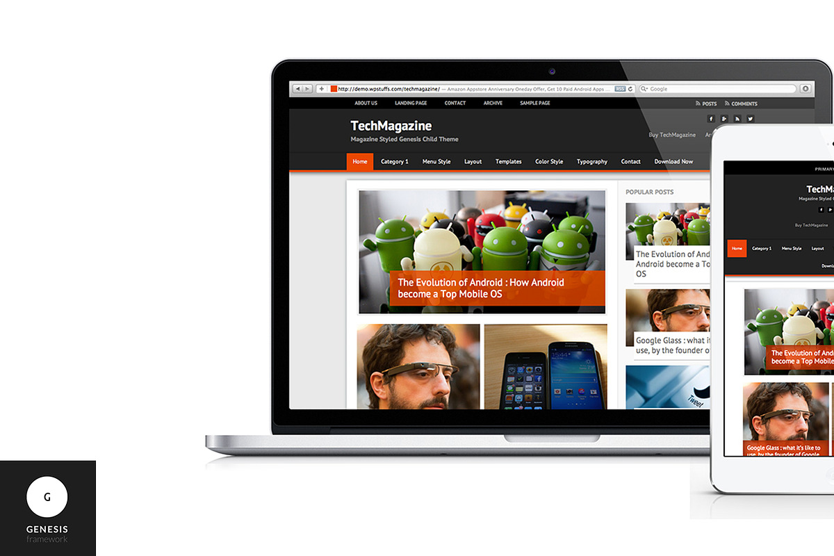 TechMagazine – Genesis 2 Child Theme, a WordPress Template by WPStuffs (Photo 4 of 5)