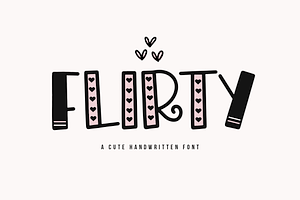 Flirty Valentine's Day Font