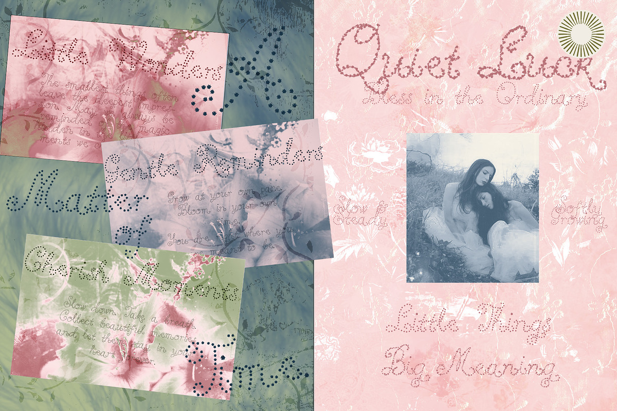 Little Clover- Botanical Script Font, a Script Font by Setara Langit CreativeStd (Photo 10 of 14)