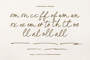 Allura Signature - Handwritten Font, a Script Font by Ainun Jinan (Thumbnail 8 of 9)