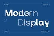 Modern Family Sans Serif - Rogta, a Sans Serif Font by Nirmana Visual (Thumbnail 5 of 9)