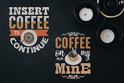 Coffee Quotes SVG Cricut Vol 7, a Decorative Illustration by Tosca Digital (Thumbnail 4 of 5)