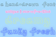 Cotton Candy Cloud Font, a Handwritten Font by Eryn Rose Design (Thumbnail 8 of 10)