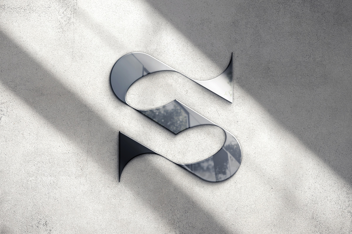Reflection Logo Mockup, a Mockup by Design Squad