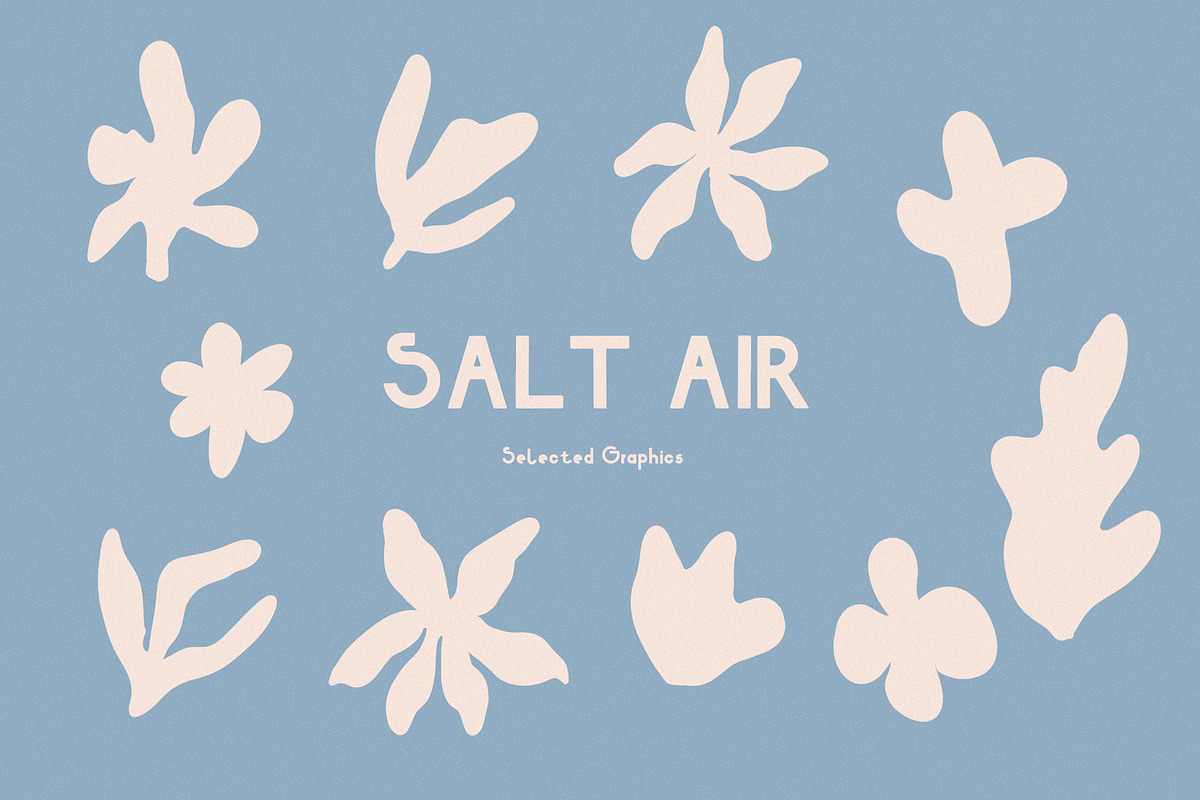 Salt Air Handmade Retro Sans Serif, a Sans Serif Font by Laras Wonderland (Photo 8 of 11)