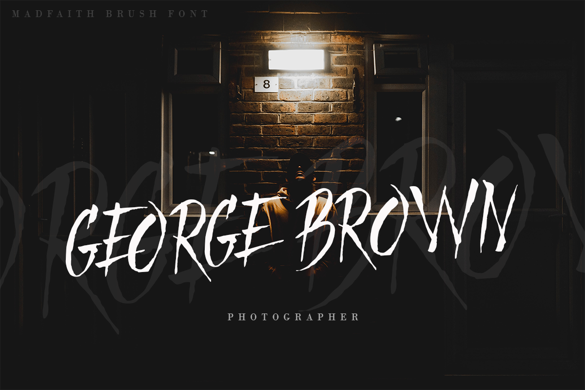Mad Faith - Brush Font, a Font by Youthlabs Studio (Photo 3 of 14)