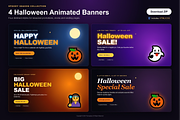 Halloween Animated HTML Banners, a HTML Template by Themeplaza (Thumbnail 3 of 4)