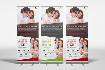 Mortgage RollUp Banner Template