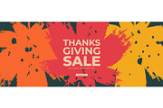 Thanksgiving Sale Graphics Set, a Seasonal Illustration by Finevector (Thumbnail 4 of 6)