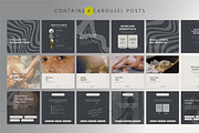 Esthetician Instagram Templates, a Social Media Template by Glow Muse Studio (Thumbnail 4 of 10)